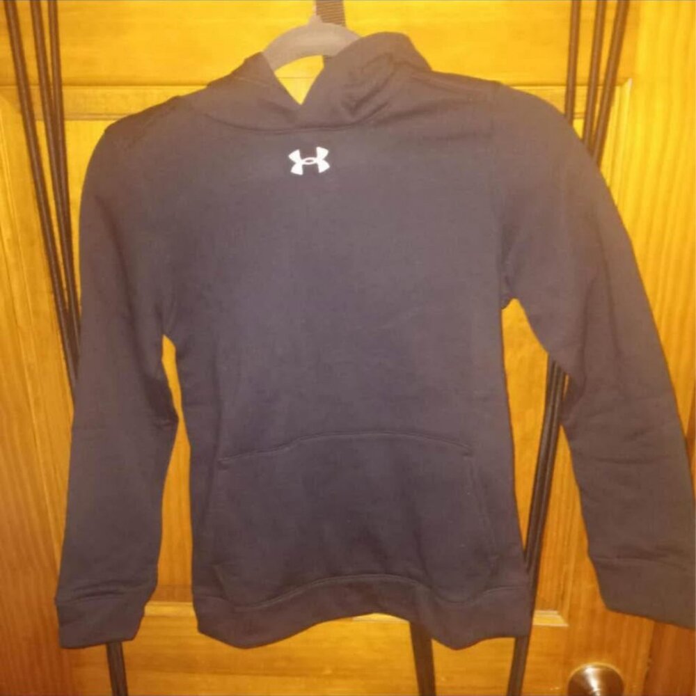 Under Armour Boys Hustle Fleece Hoodie Medium